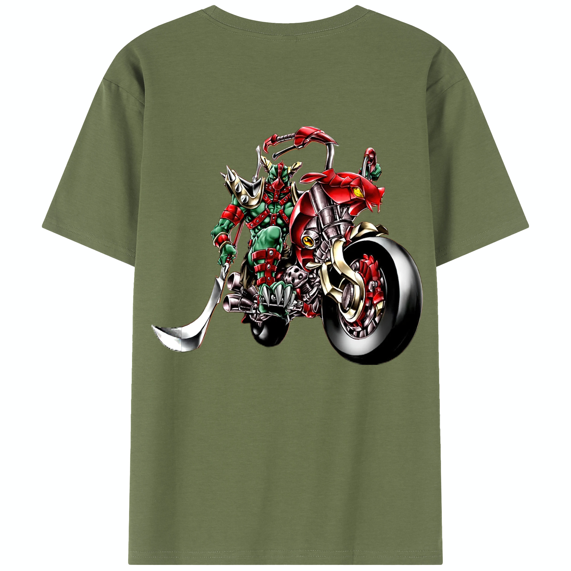 （画像用） 遊☆戯☆王 Yu-Gi-Oh! 綿100％半袖Tシャツ（背面プリント）